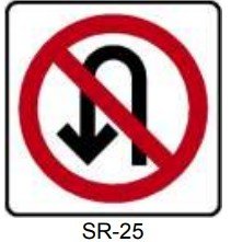 SR-25 PROHIBIDO EL RETORNO