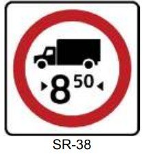 SR-38 LONGITUD PERMITIDA