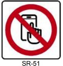 SR-51 PROHIBIDO USO DE DISTRACTORES